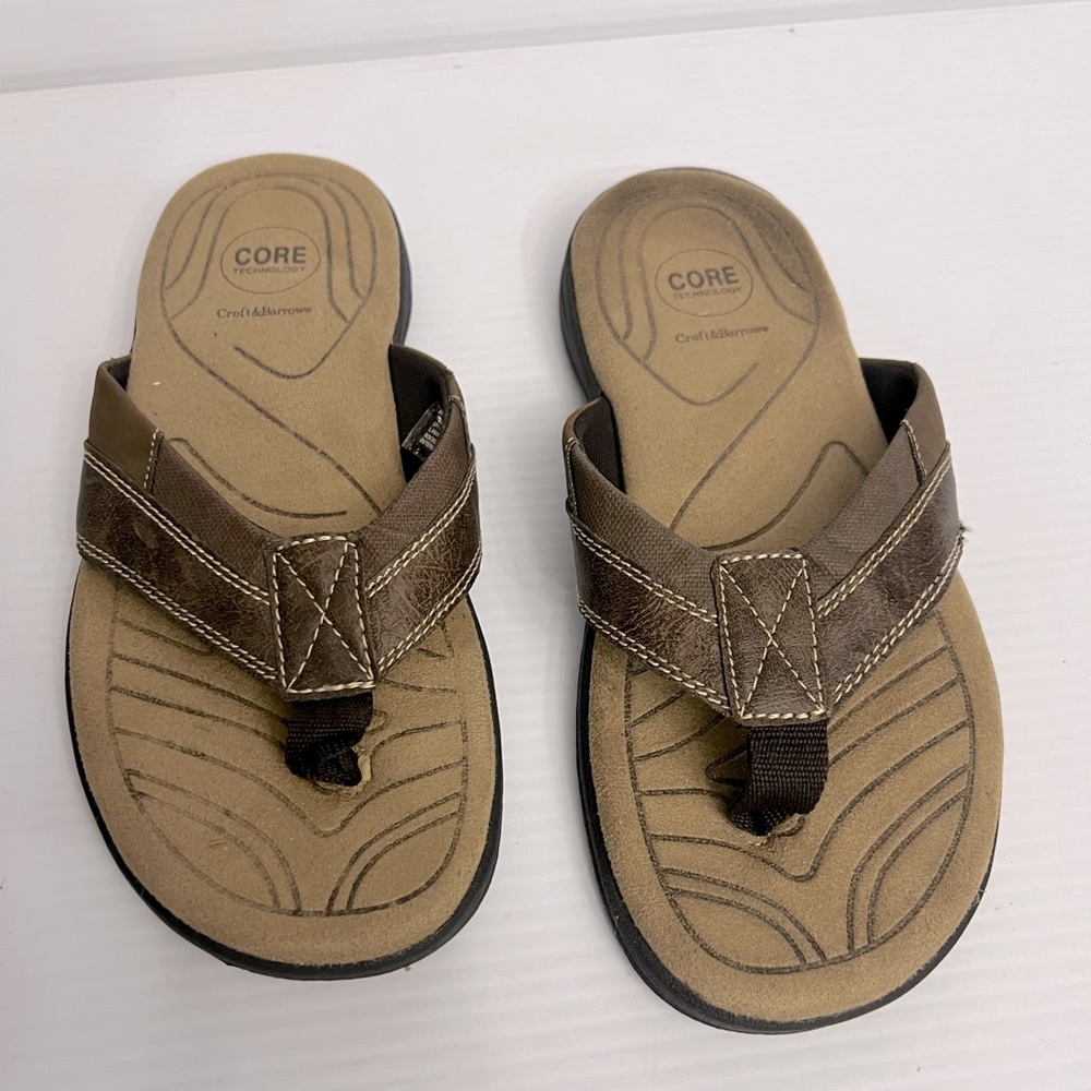 Men's Lightweight Comfy Sandals size men’s size 8M brown